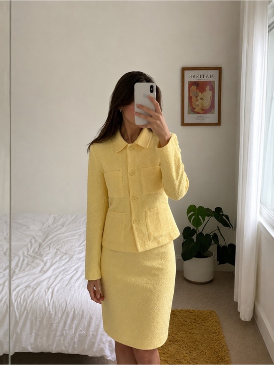 Kenzo Jackets & Blazers - Kenzo Yellow Jacket and Skirt Set